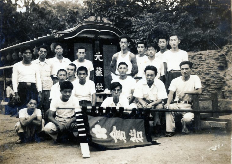 元倉 船屋台 慶岩寺内 昭和26〜27年頃 佐口行正氏所蔵